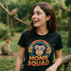 "Monk Squad" garage monkey shirts - product photo 9