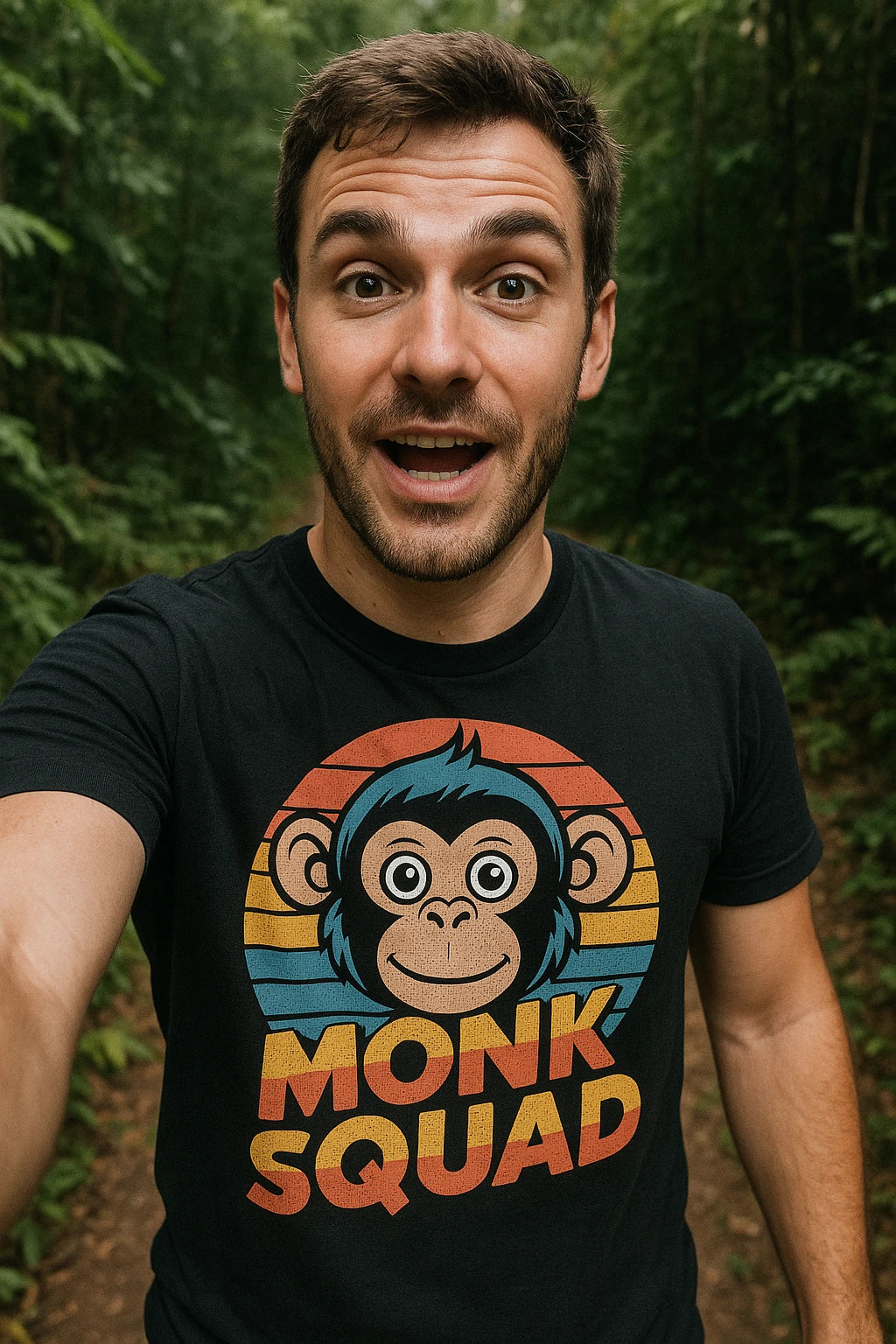 "Monk Squad" garage monkey shirts - product photo 7