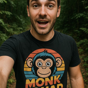 "Monk Squad" garage monkey shirts - product photo 7