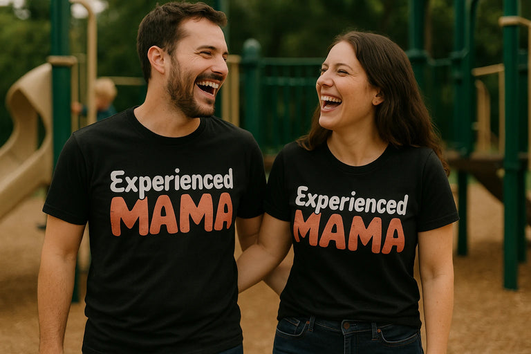 Person wearing the black mom life bleached tee graphic tee - 