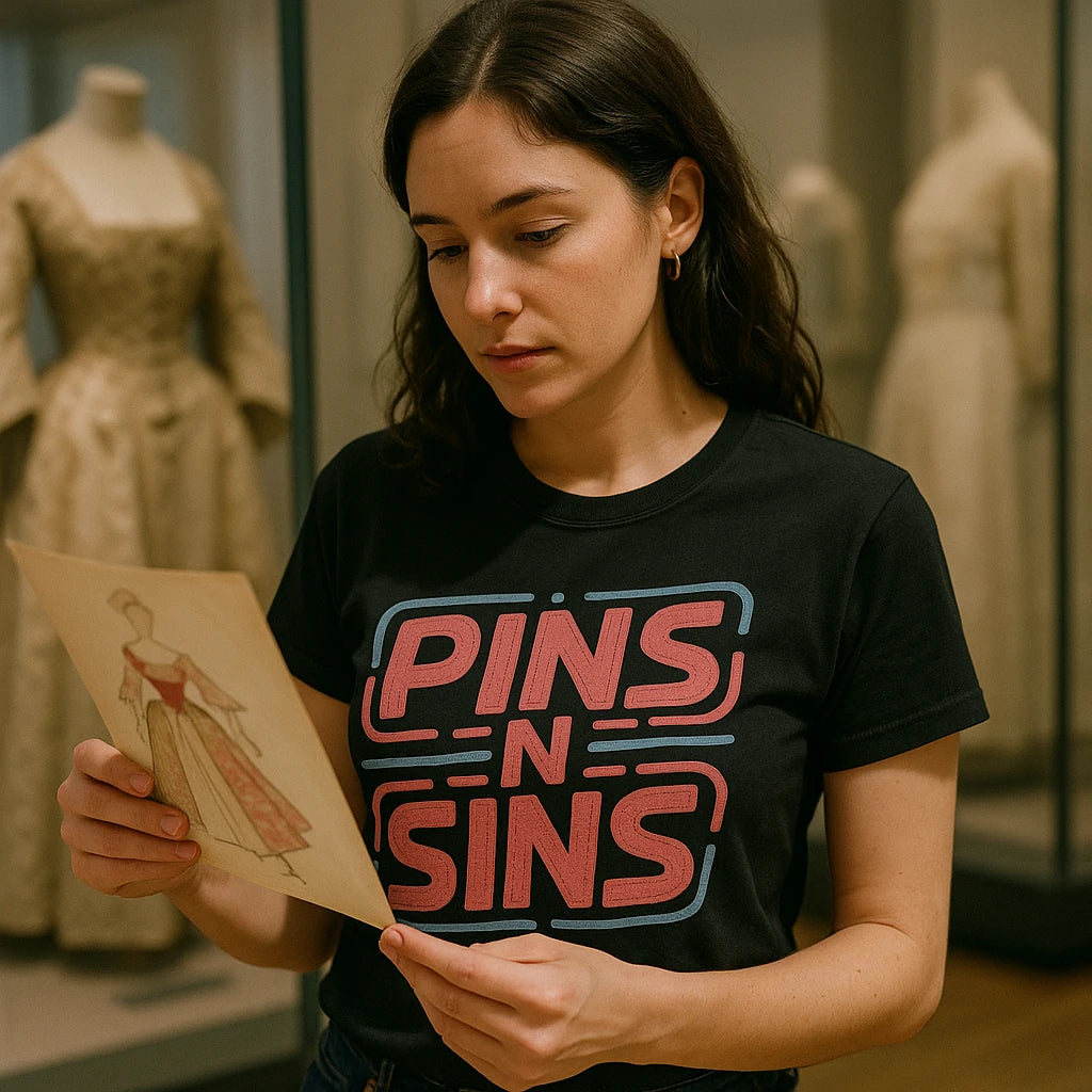 "Pins N Sins" fashion designer shirts - product photo 8