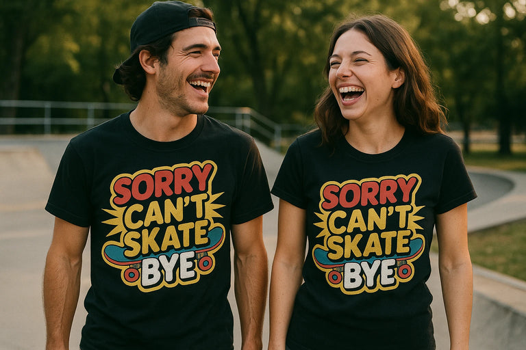 Person wearing the black skateboard tees graphic tee - 