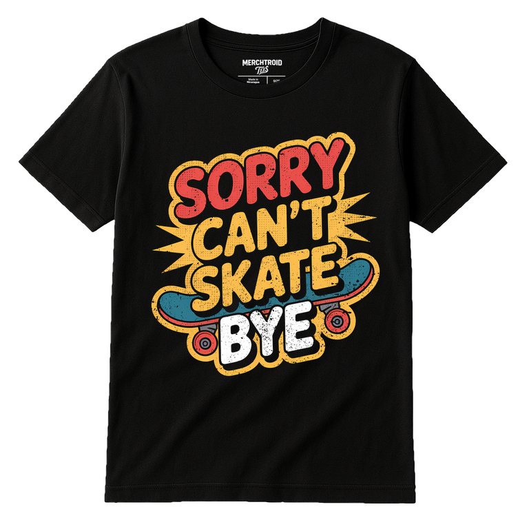 Black Skateboard Tees - 