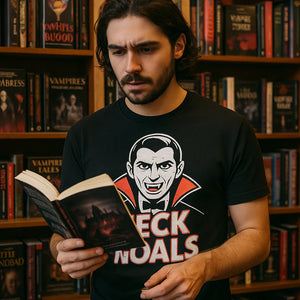 "Neck Goals" frog brothers vampire hunters t shirt - product photo 8
