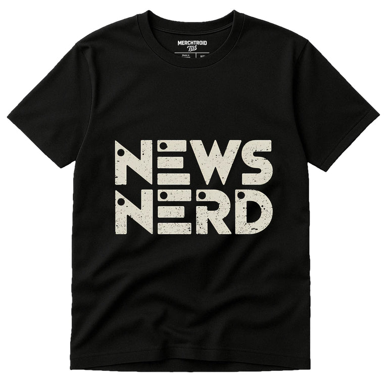 Black Journalist T Shirt - 
