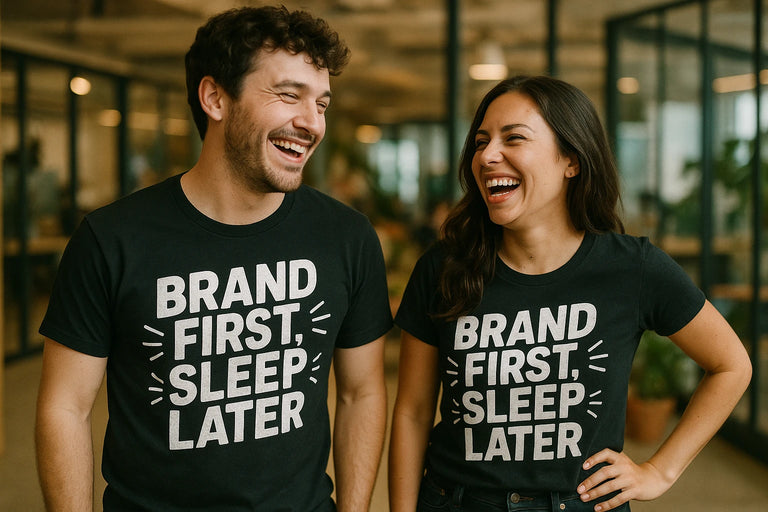 Person wearing the black entrepreneurs t shirt graphic tee - 