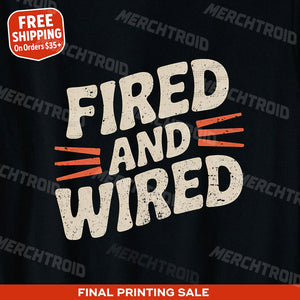 "Fired and Wired" ceramic shirts - product photo 9