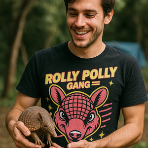 "Rolly Polly Gang" t shirt armadillo - product photo 8
