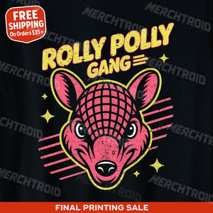 "Rolly Polly Gang" t shirt armadillo - product photo 9