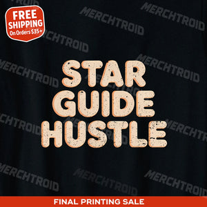 "Star Guide Hustle" astrology shirts - product photo 9