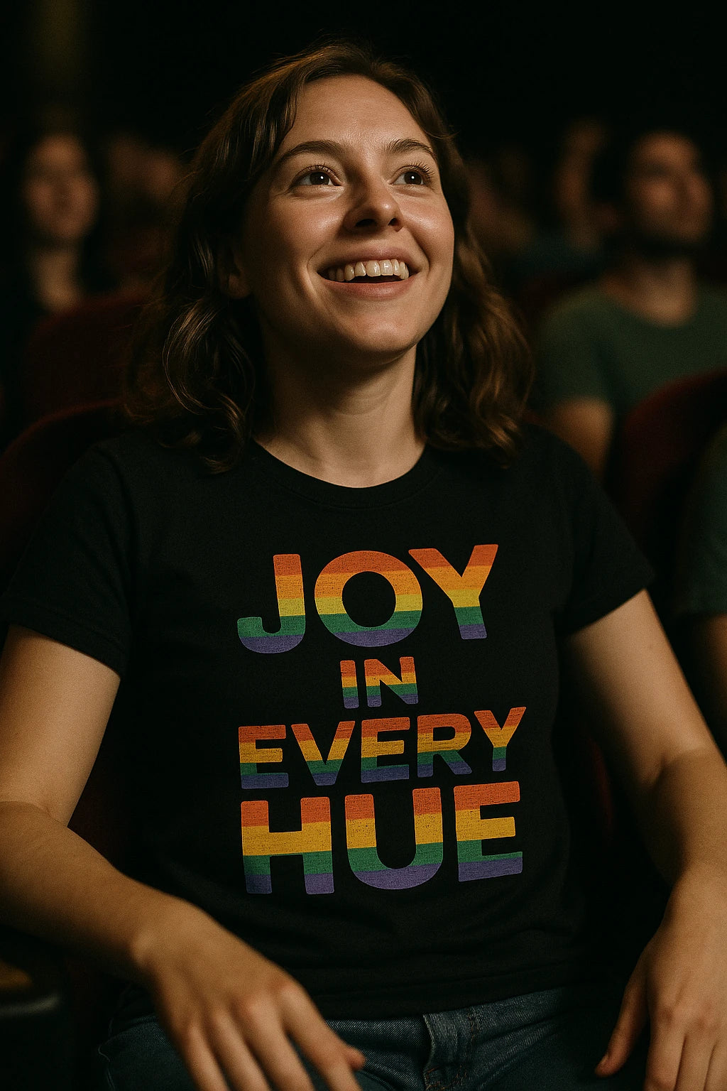 "Joy in Every Hue" t shirt lgbtq - product photo 6