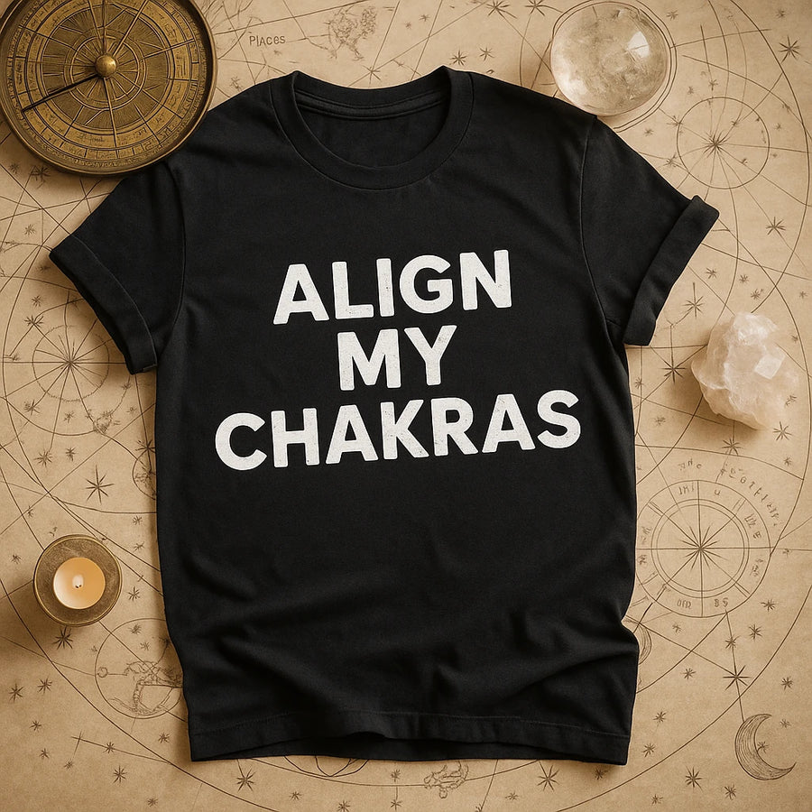 ALIGN MY CHAKRAS | Astrology Design - Product Display Themed