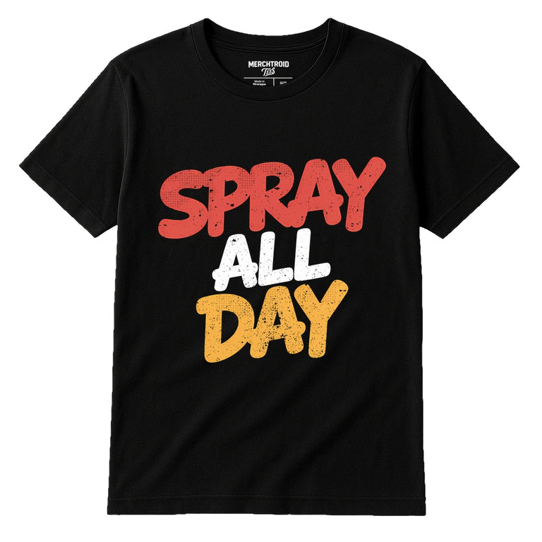 Black Street Art Tee Shirts - 