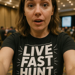 "Live Fast Hunt Ghosts" paranormal t shirt - product photo 7