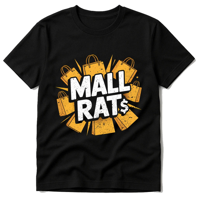 Black Shopping T Shirt - 