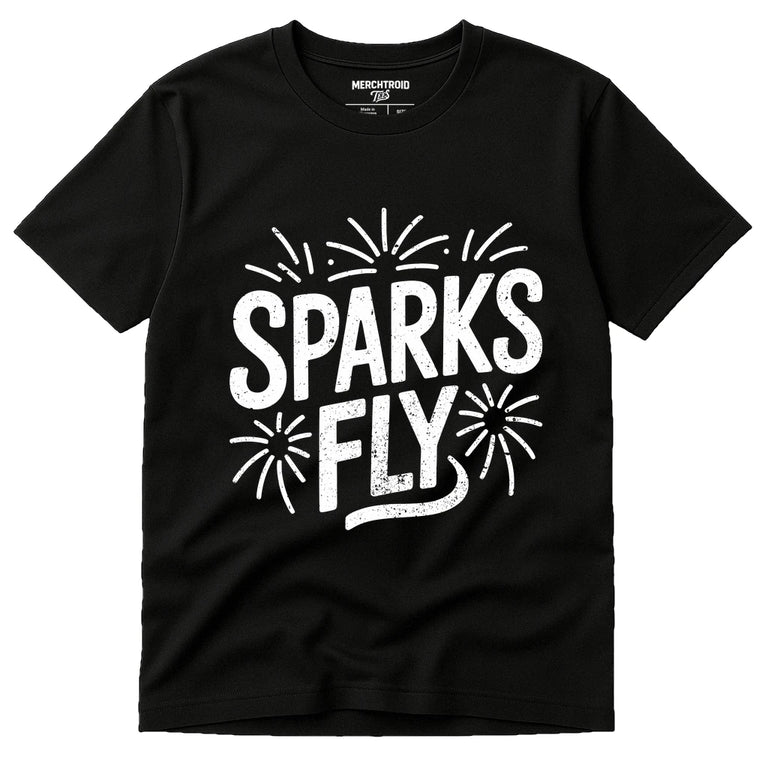 Black New Years T Shirt - 