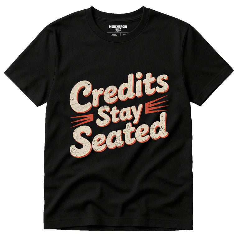 Black Graphic Tee - 