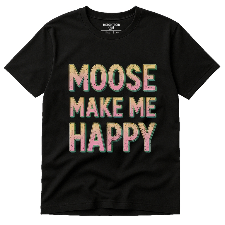 Black Nature Walk T Shirt - 