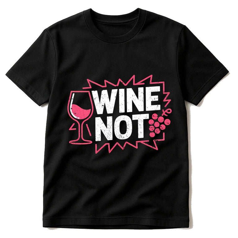 Black Wine T Shirt - 