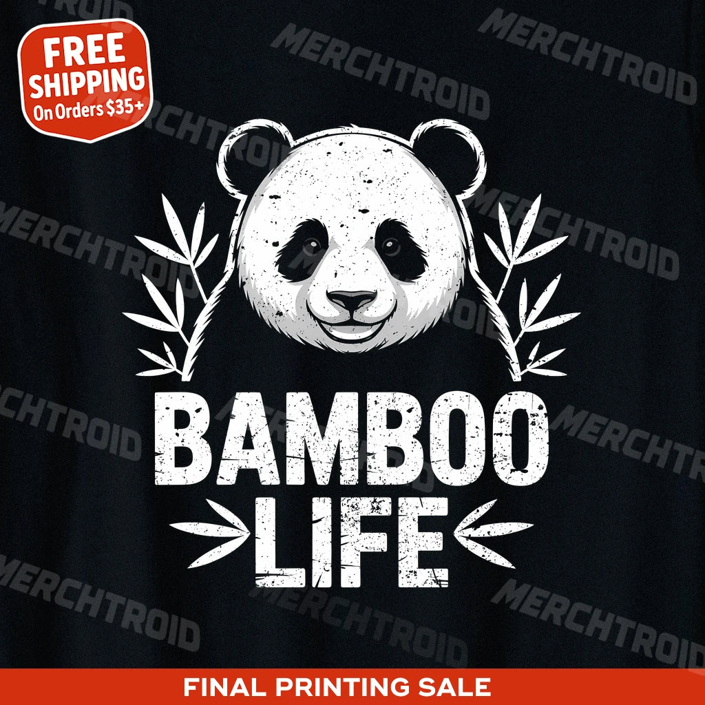 "Bamboo Life" panda tee shirt - product photo 10