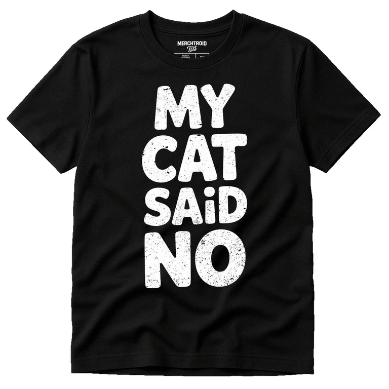 Black Cat Lovers T Shirt - 