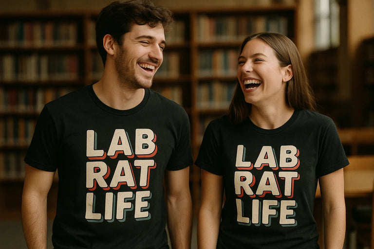 Person wearing the black studying t shirt graphic tee - 