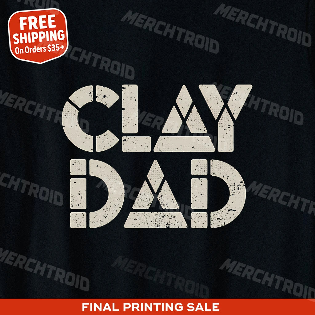 "Clay Dad" body sculpting t shirt - product photo 10