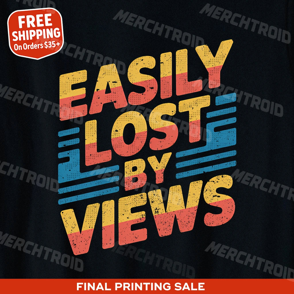 "Easily Lost By Views" trekking shirts women's - product photo 9