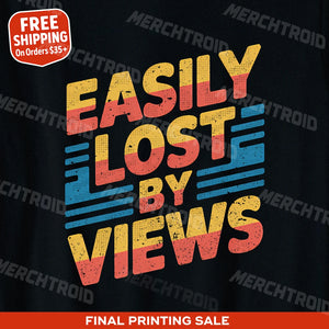 "Easily Lost By Views" trekking shirts women's - product photo 9