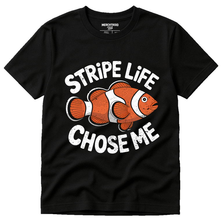Black Clownfish T Shirt - 