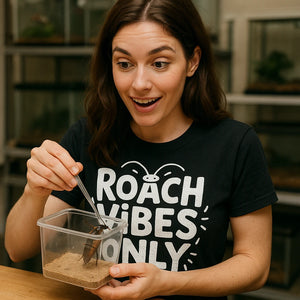 "Roach Vibes Only" cockroaches t shirt - product photo 9