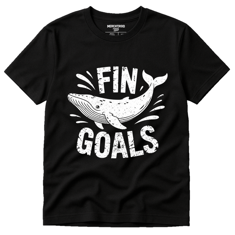 Black Killer Whale T Shirt - 