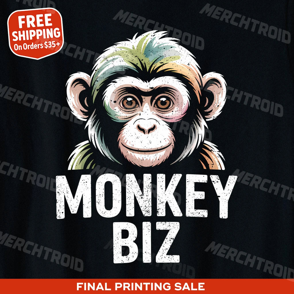 "Monkey Biz" zookeeper shirts - product photo 9