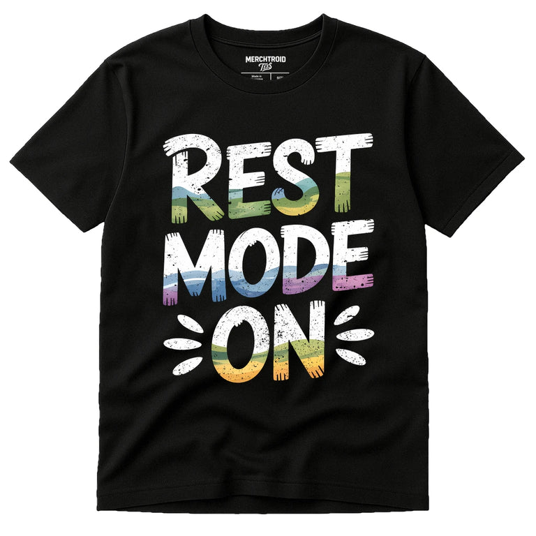 Black Relaxing T Shirt - 