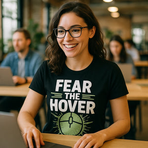 "Fear the Hover" ui ux designer t shirt - product photo 9