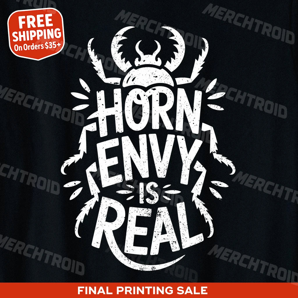 "Horn Envy Is Real" beetle shirts - product photo 10
