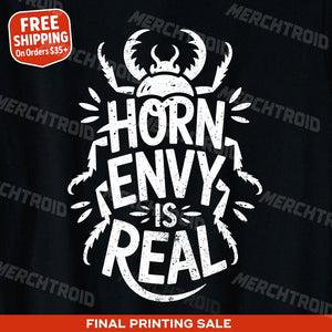 "Horn Envy Is Real" beetle shirts - product photo 10