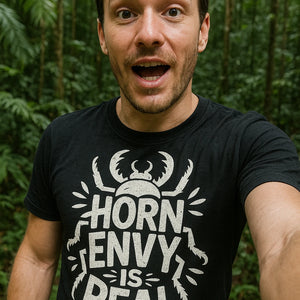 "Horn Envy Is Real" beetle shirts - product photo 7