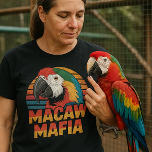 "Macaw Mafia" macaw shirts - product photo 8