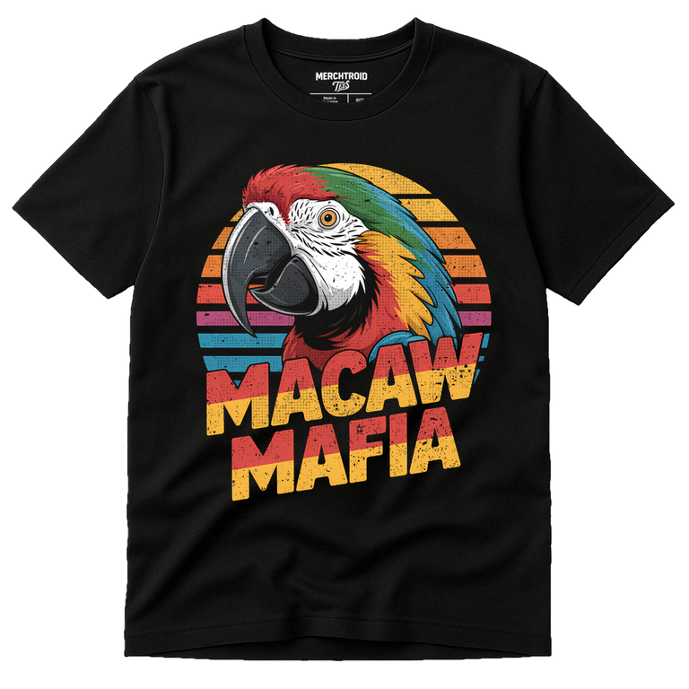 Black Macaw Shirts - 