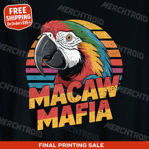 "Macaw Mafia" macaw shirts - product photo 10