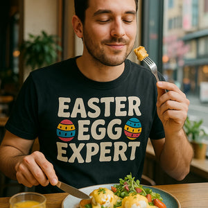 "Easter Egg Expert" easter shirts - product photo 8