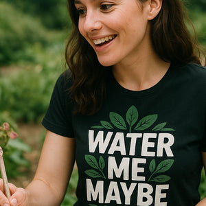 "Water Me Maybe" botany t shirt - product photo 7