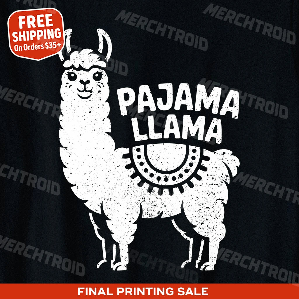 "Pajama Llama" llama llama t shirt - product photo 10
