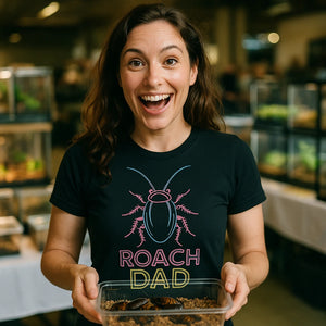 "Roach Dad" cockroaches t shirt - product photo 9