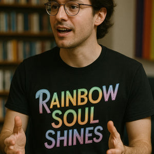 "Rainbow Soul Shines" lgbtq pride shirts - product photo 6