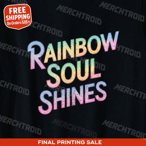 "Rainbow Soul Shines" lgbtq pride shirts - product photo 9