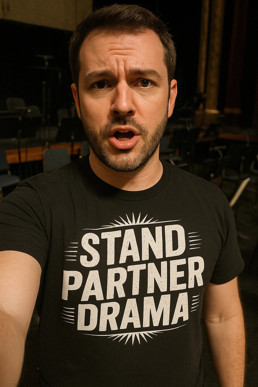 "Stand Partner Drama" orchestra t shirt - product photo 7