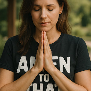 "Amen To That" love in faith shirts - product photo 7