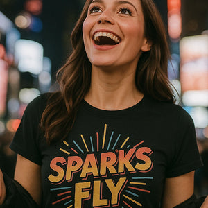"Sparks Fly" shirts for new years eve - product photo 7